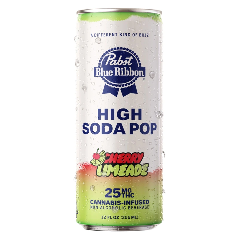 Pabst Blue Ribbon: Cherry Limeade Soda Single