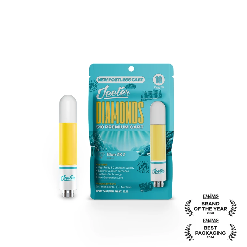 LIQUID DIAMOND CARTRIDGE [1G] BLUE ZKZ product image