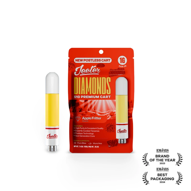LIQUID DIAMONDS CARTRIDGE [1G] APPLE FRITTER product image
