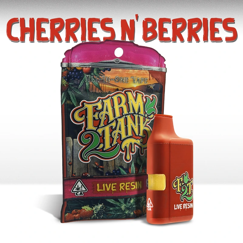 LIVE RESIN READY TO USE VAPORIZER [1G] CHERRIES N BERRIES - 1 G