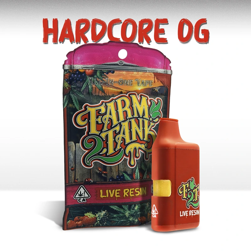 LIVE RESIN READY TO USE VAPORIZER [1G] HARDCORE OG - 1 G