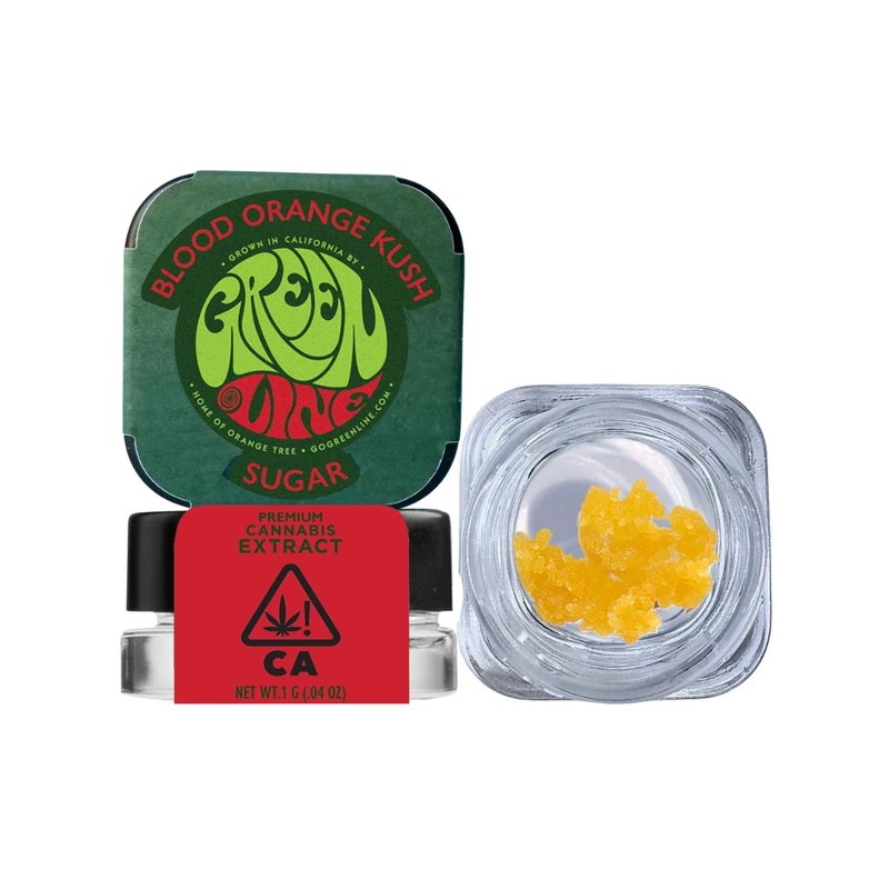 LIVE RESIN SUGAR [1G] BLOOD ORANGE KUSH - 1 G product image