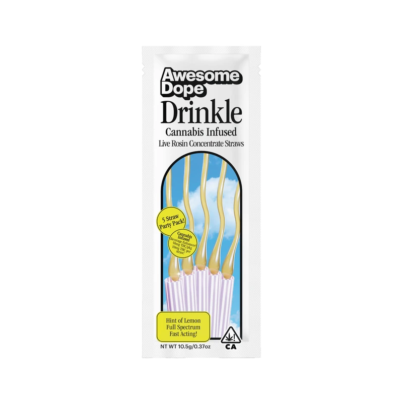 LIVE ROSIN STRAW 5PK [50MG] HYBRID - 50 MG - 5 PACK product image