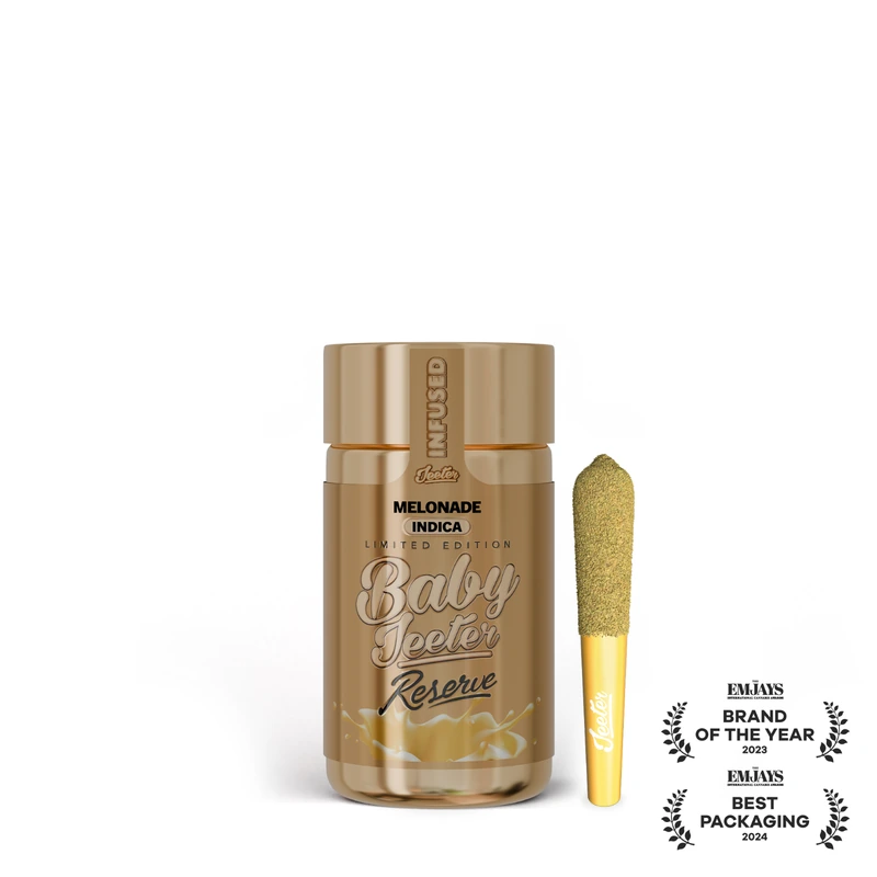 BABY JEETER INFUSED PREROLL 5PK [2.5G] MELONADE - 2.5 G - 5 PACK