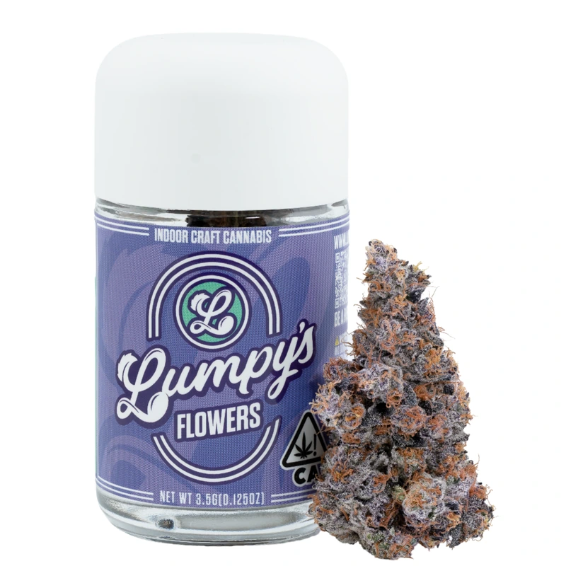 FLOWER [3.5G] FUZZY SLIPPERS - 3.5 G