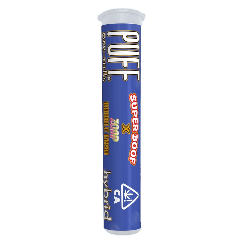 BUBBLE HASH PREROLL [1G] SUPER BOOF X ZOAP - 1 G product image