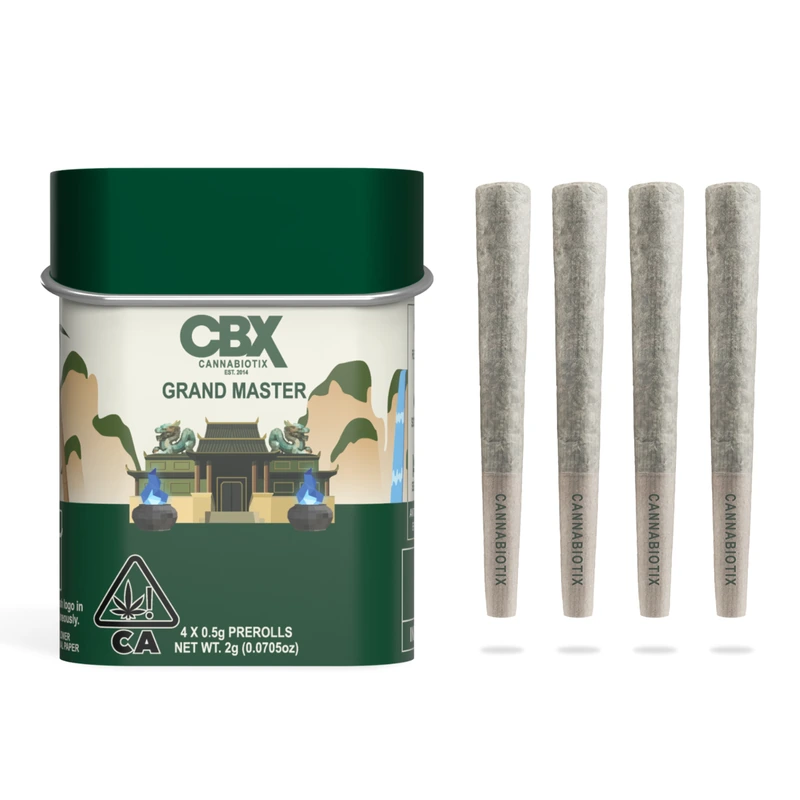 PREROLL 4PK [2G] GRAND MASTER - 2 G - 4 PACK