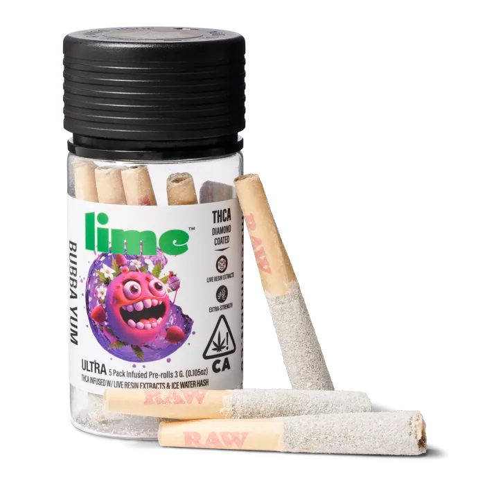 ULTRA INFUSED PREROLL 5PK [3G] BUBBA YUM