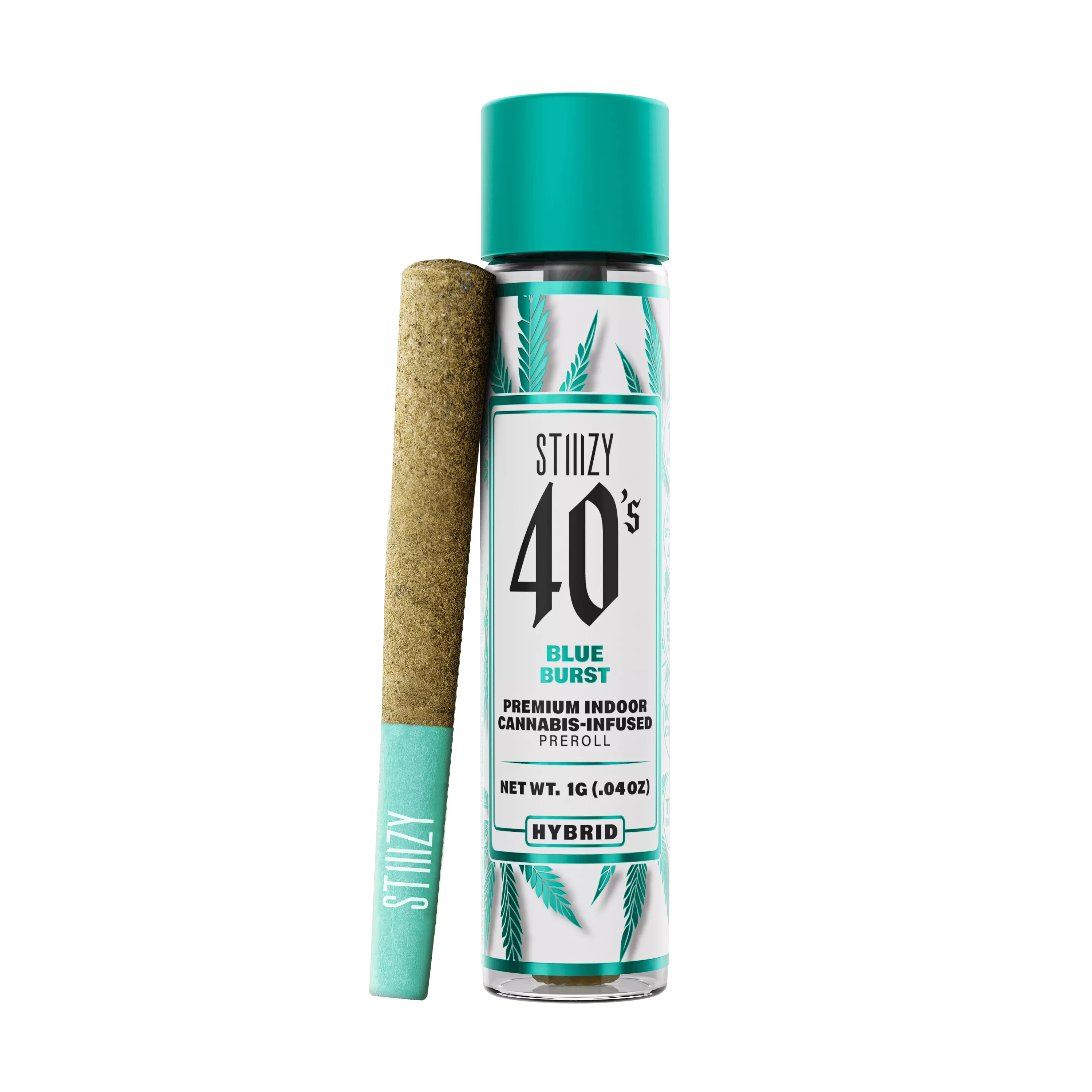 INFUSED 40'S BLUNT PREROLL [2G] BLUE BURST
