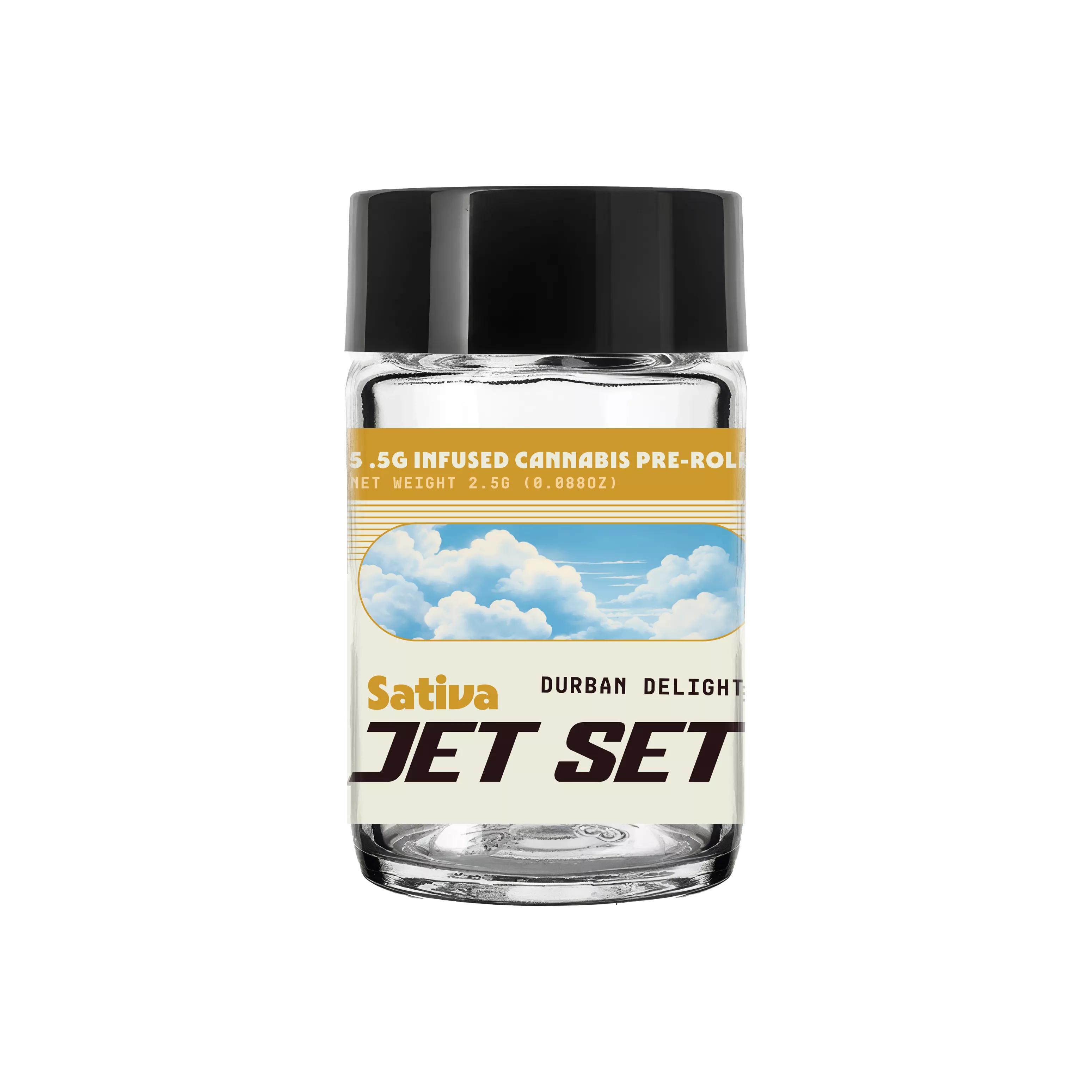 INFUSED KIEF COATED PREROLL 5PK [2.5G] DURBAN DELIGHT - 2.5 G - 5 PACK product image