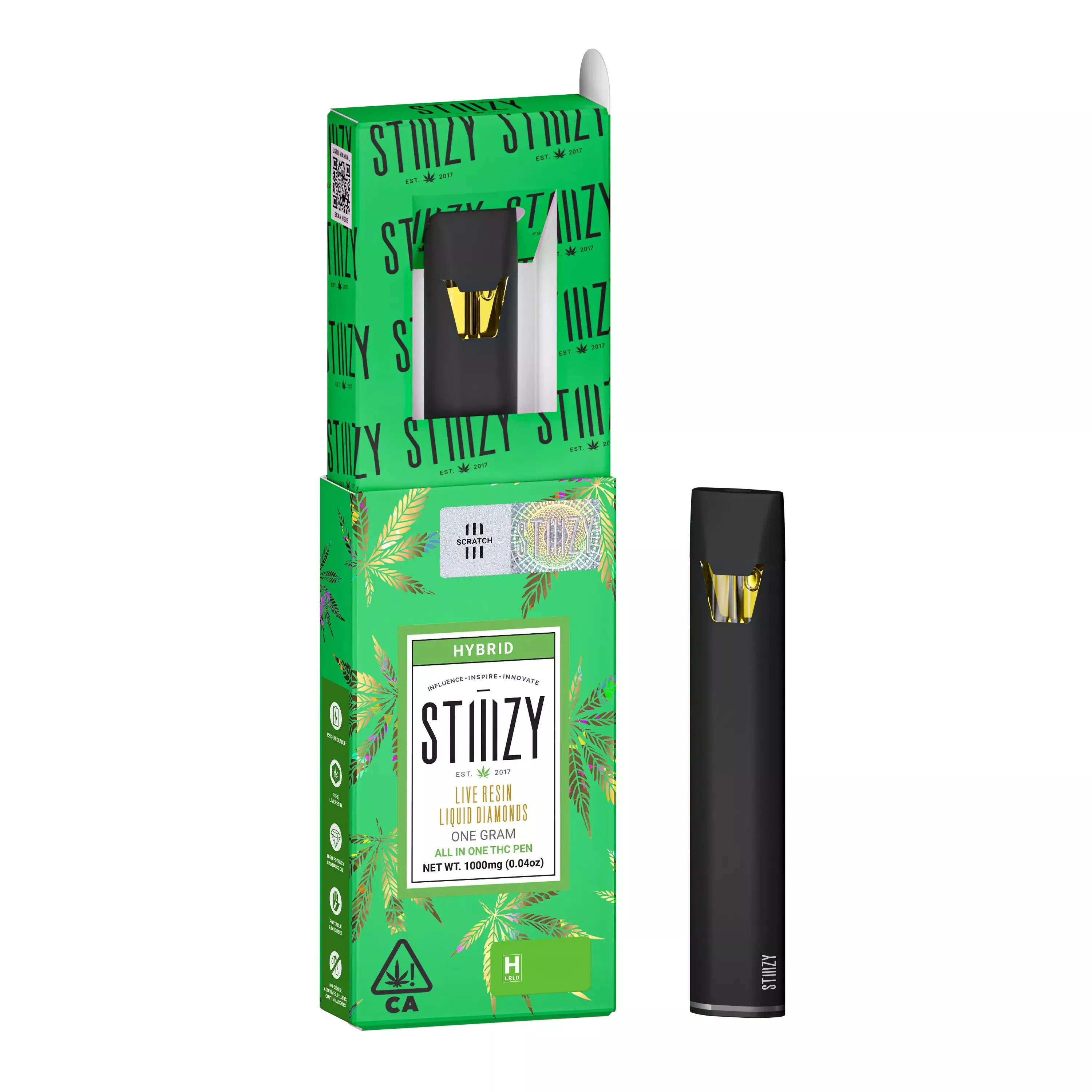 LIQUID DIAMONDS READY TO USE VAPORIZER [1G] PINK RUNTZ product image