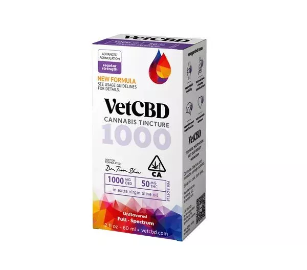 REGULAR STRENGTH TINCTURE 1000MG CBD 2FLOZ [50MG] 1:20 THC:CBD product image