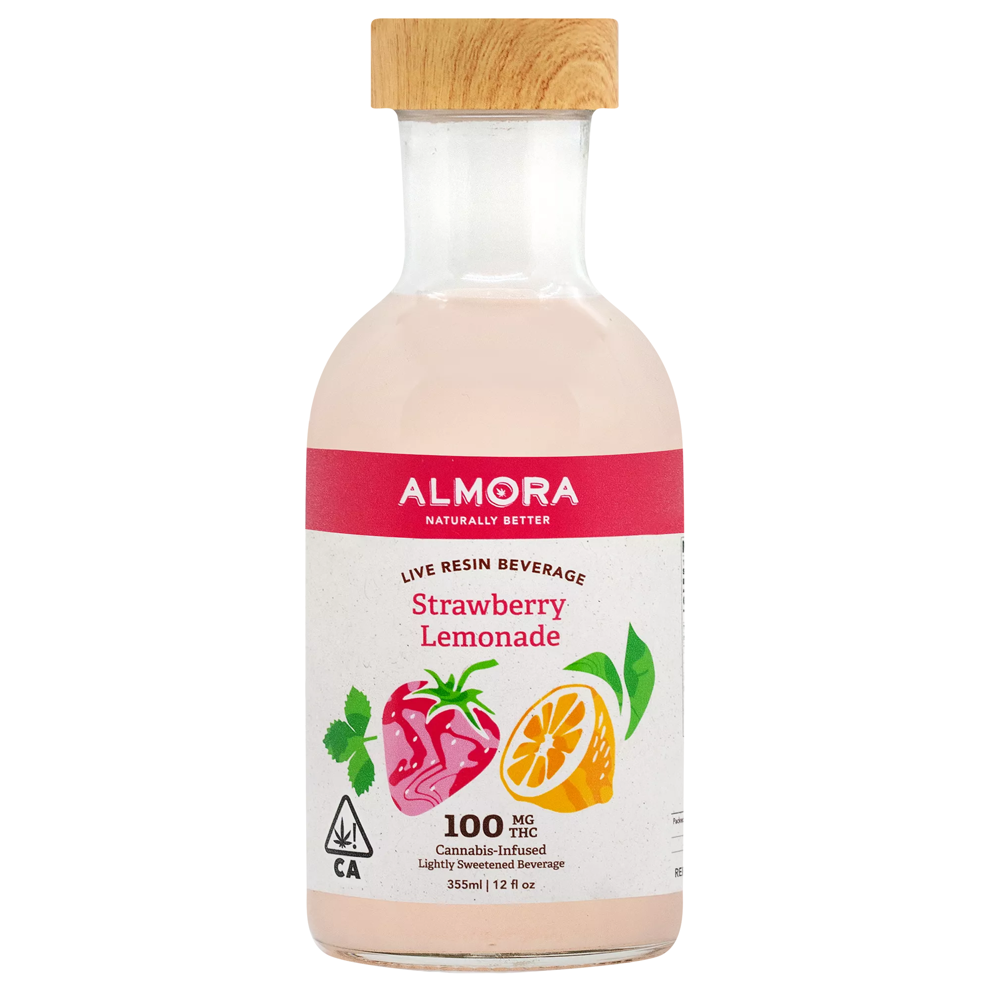 LIVE RESIN LEMONADE 12FLOZ [100MG] STRAWBERRY LEMONADE product image