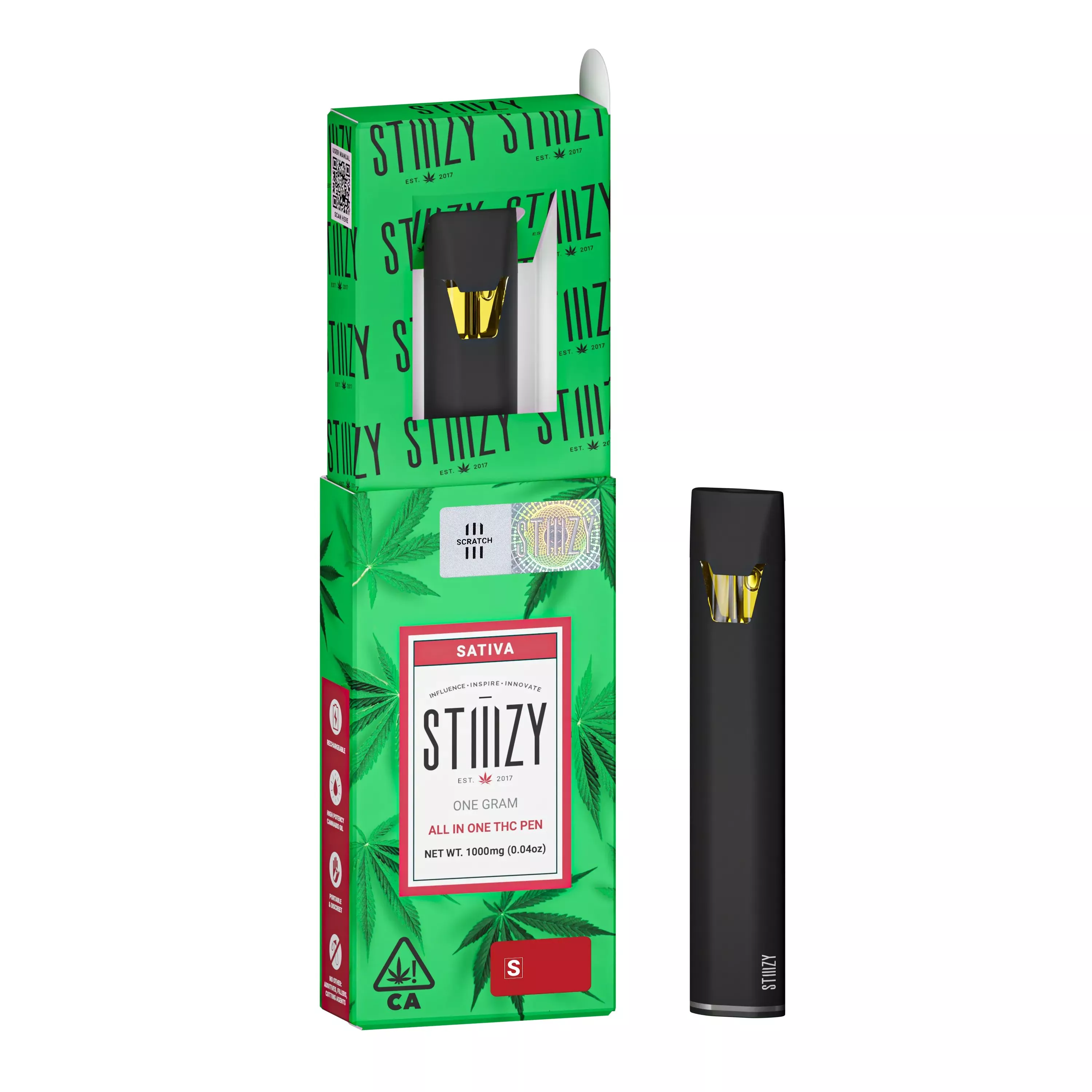 READY TO USE VAPORIZER [1G] SOUR DIESEL