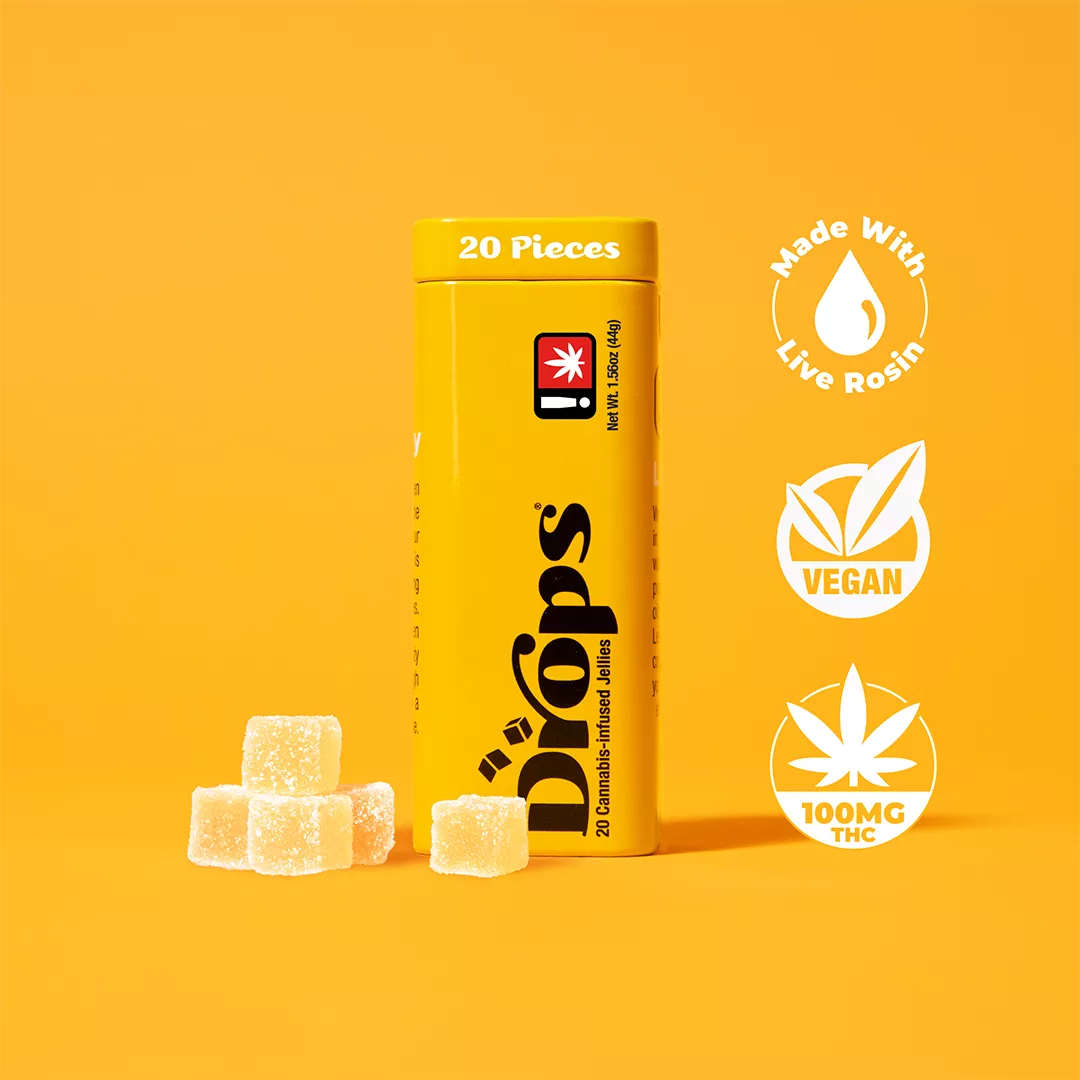 LEMON ACTIVE GUMMIES 20 PACK 100MG product image