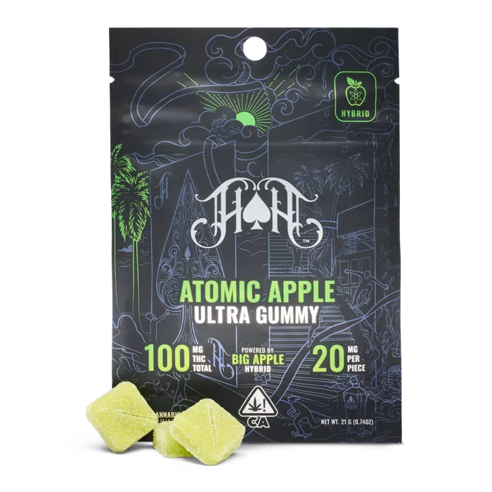 GUMMIES 5PK [100MG] ATOMIC APPLE product image
