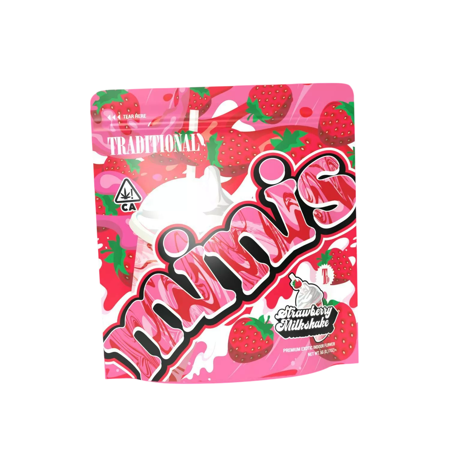 MINIS FLOWER SMALLS [5G] STRAWBERRY MILKSHAKE product image