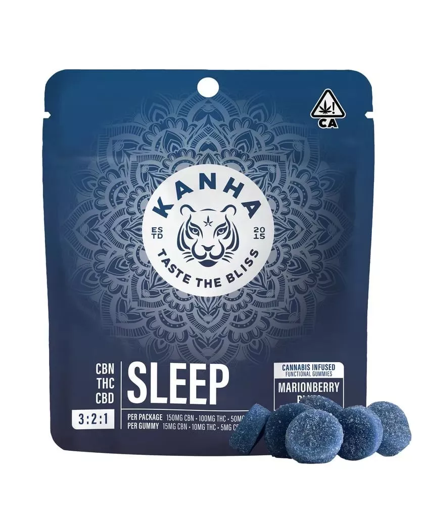 GUMMIES 10PK [100MG] 3:2:1 CBN:THC:CBD SLEEP MARIONBERRY PLUM product image
