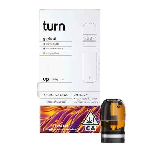 TURN UP LIVE RESIN POD [1G] GARLOTTI product image