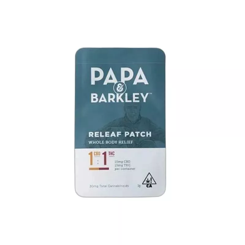 BALANCED RELEAF PATCH [15.5MG] 1:1CBD:THC product image