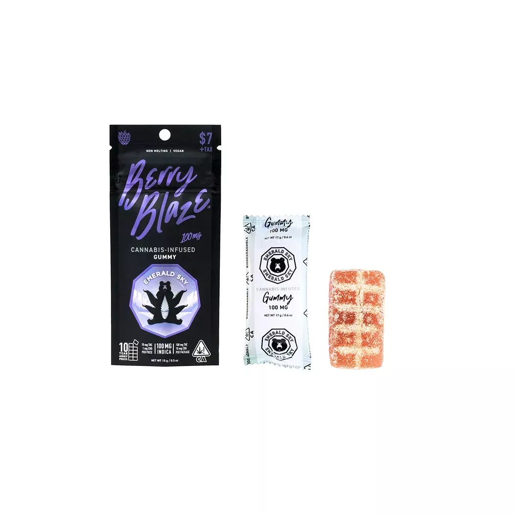 GUMMY SINGLE [100MG] BERRY BLAZE - 100 MG product image