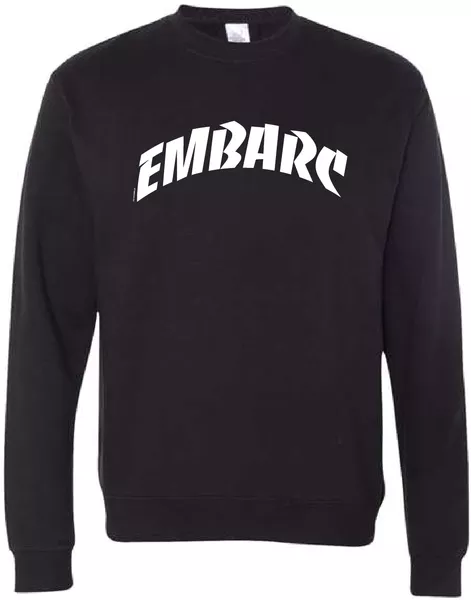 THRASHER PREMIUM SWEATSHIRT CREW BLACK [3XL] product image