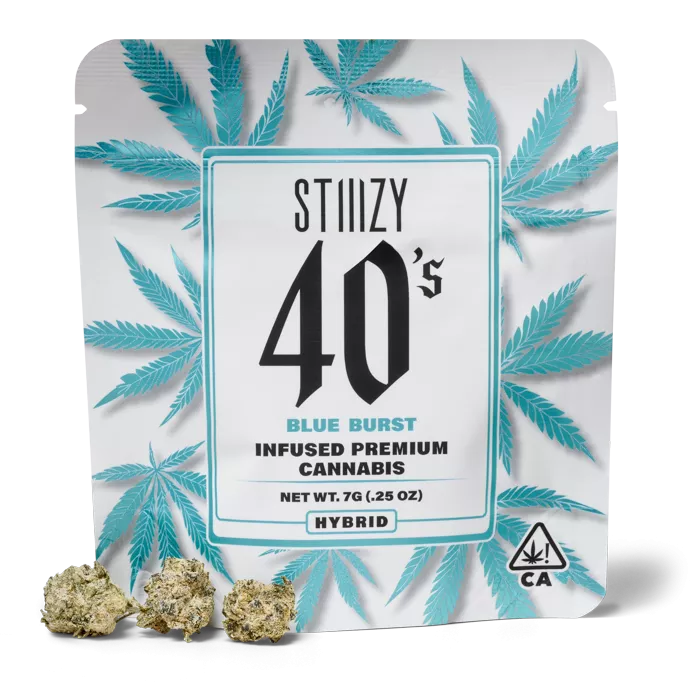 INFUSED 40'S FLOWER [7G] BLUE BURST