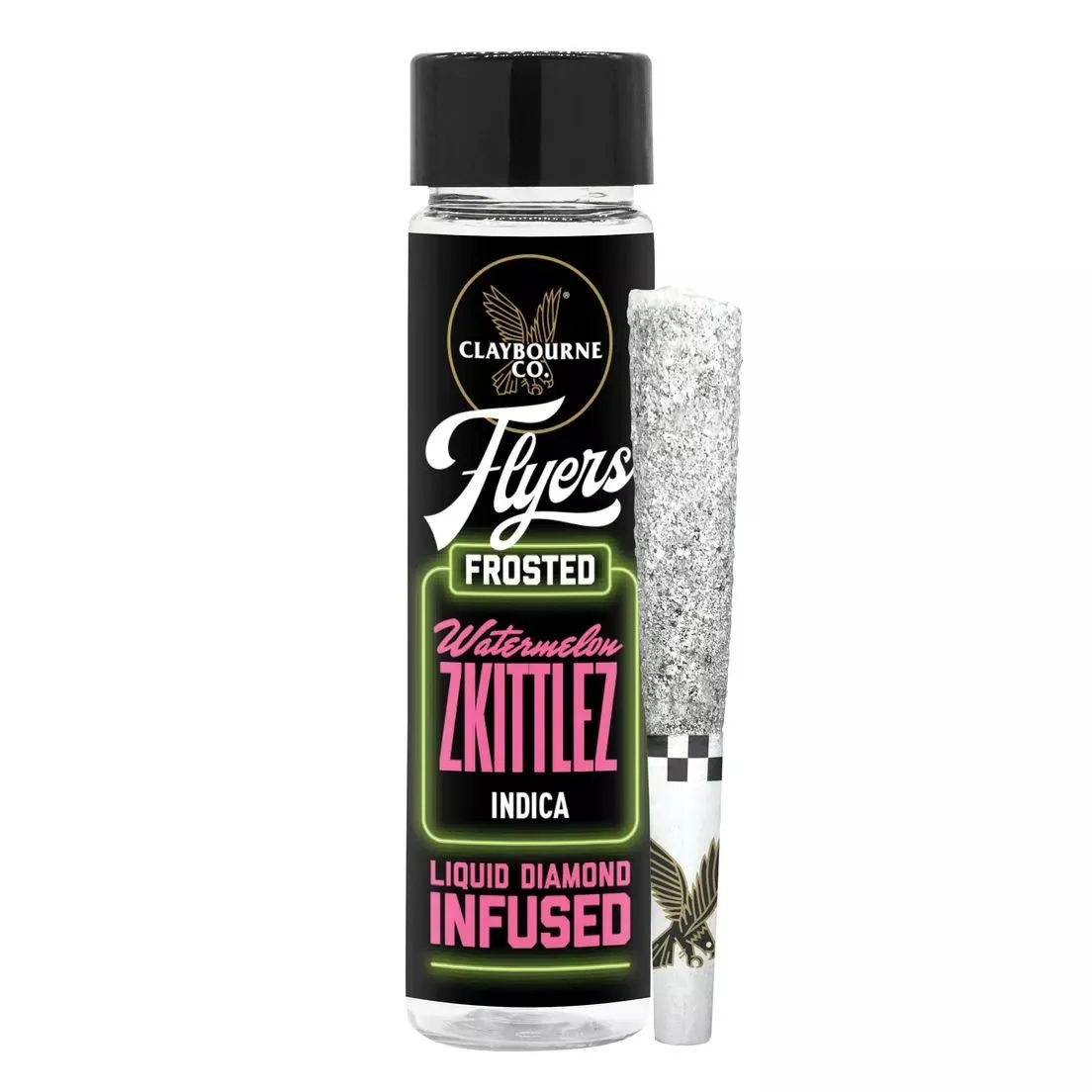 FROSTED FLYERS INFUSED PREROLL 2PK [1G] WATERMELON ZKITTLEZ