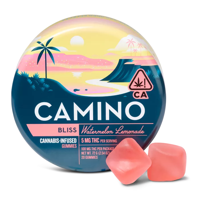 GUMMIES 20PK [100MG] BLISS WATERMELON LEMONADE product image