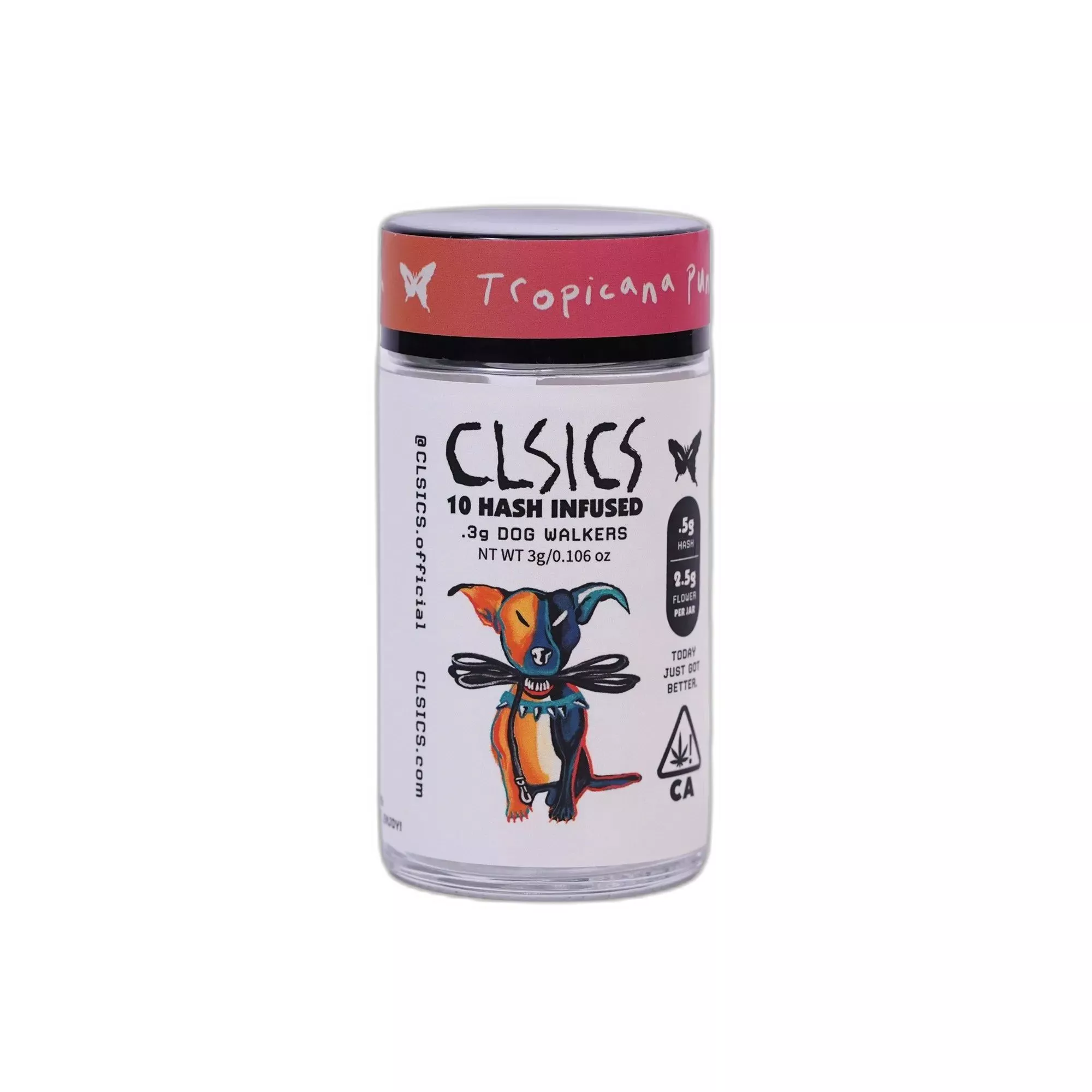 HASH INFUSED PREROLL 10PK [3G] TROPICANA PUNCH