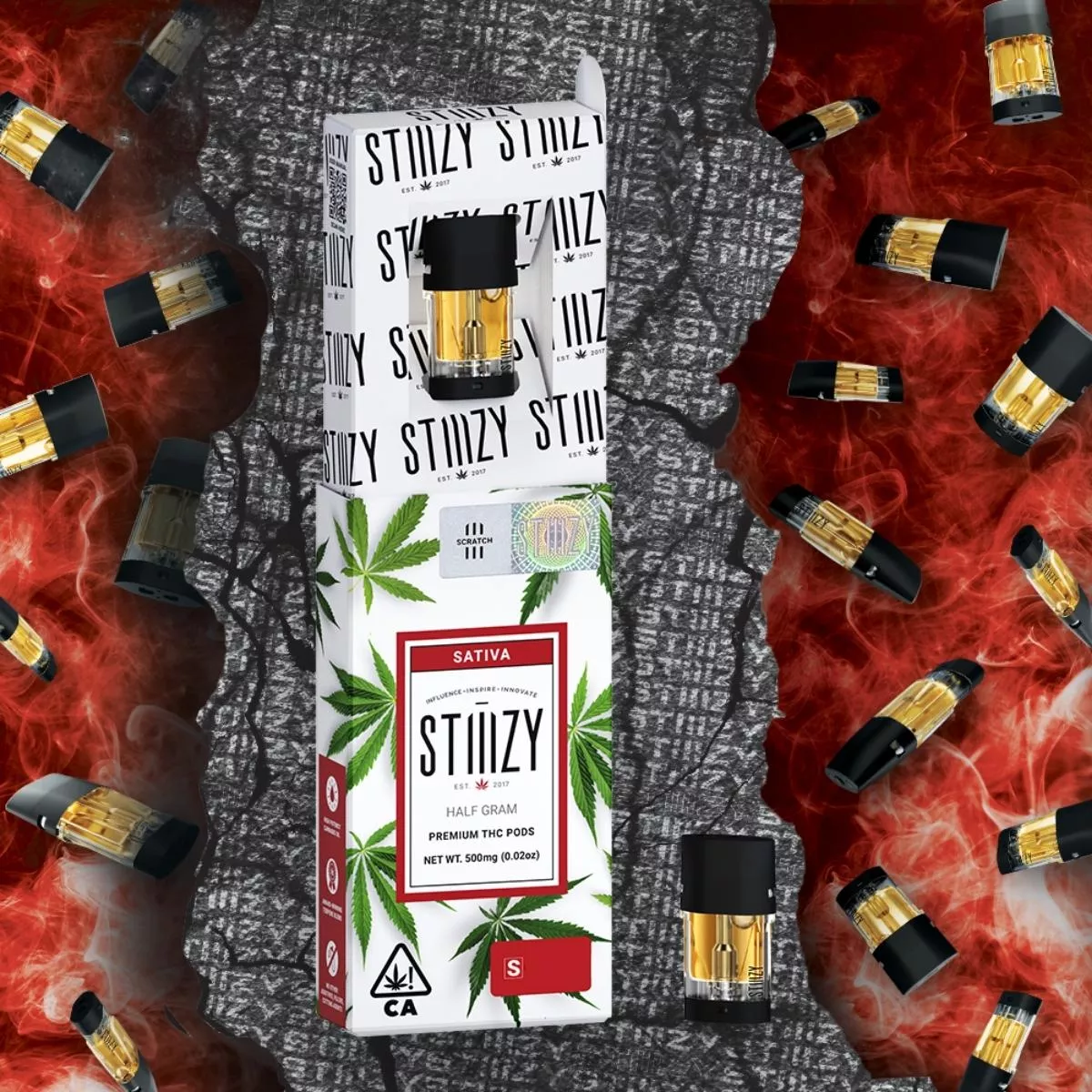 STRAWBERRY COUGH POD 1000MG